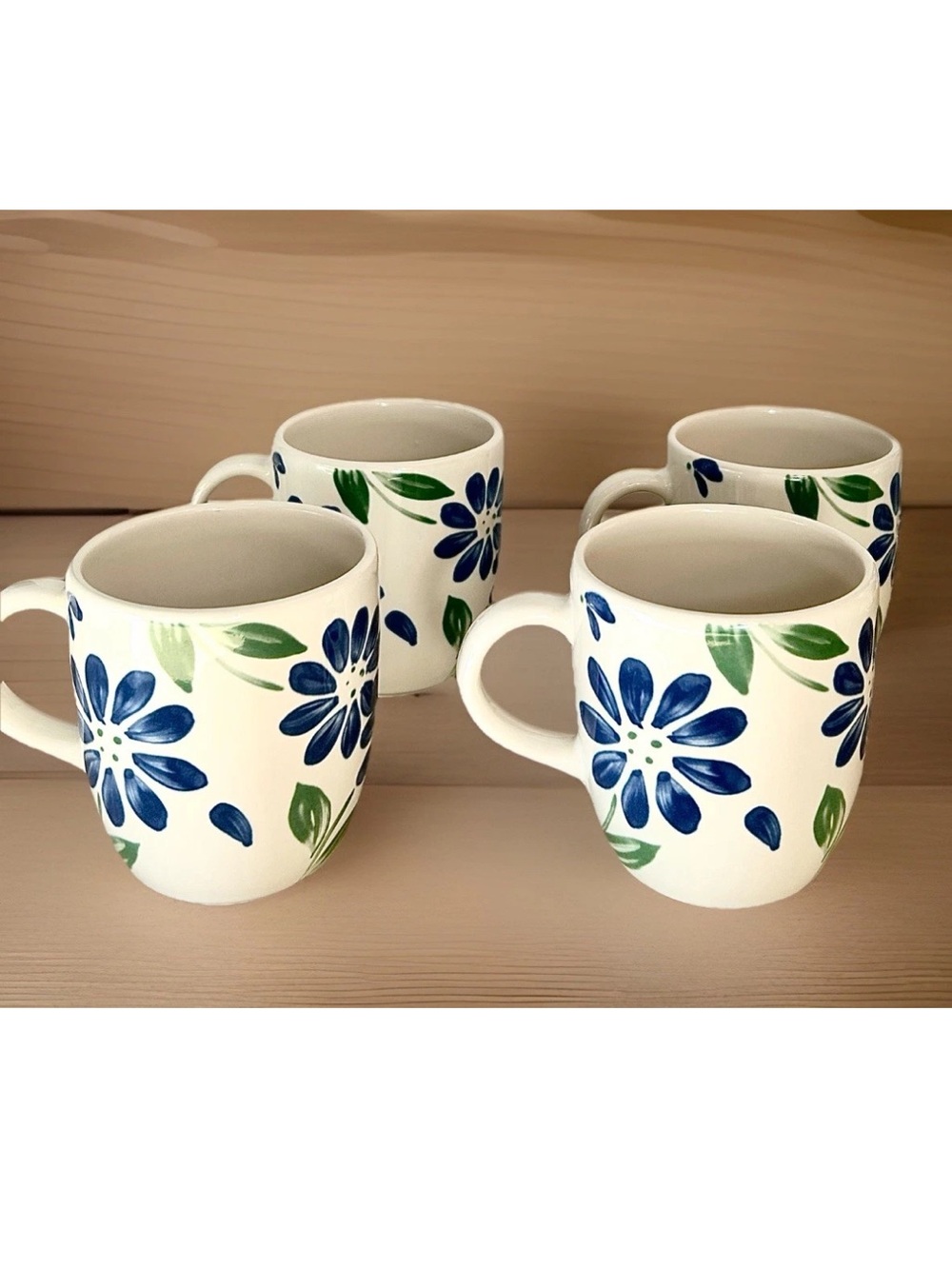 Vintage Pfaltzgraff Choices Springwood Daisies Floral Coffee Mug USA